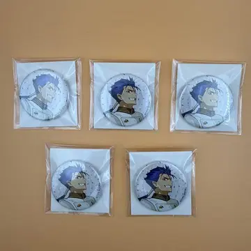 와다 아루코전 캔뱃지 쿠훌린 5점