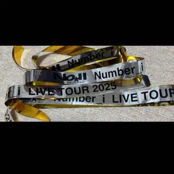 Number i 넘버아이 사이타마 공연 은색 테이프 노컷 풀 한 개