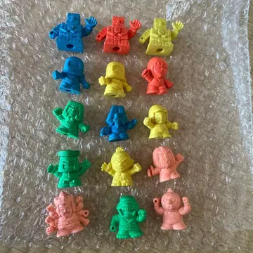 SD 근육맨 지우개 15개 세트