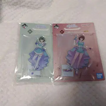 샤니마스 제일복권 아크릴 스탠드 나나쿠사 니치카 히다 미코토 세트