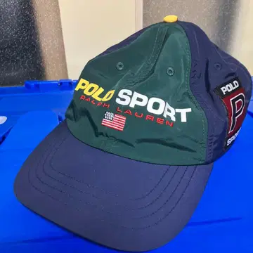 Polo Sport 캡 네이비/그린