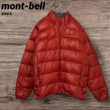 montbell 몽벨 라이트 알파인 다운 자켓 오렌지 계열