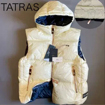 [ 타트라스 ] 다운 베스트 머니 갱 아이보리