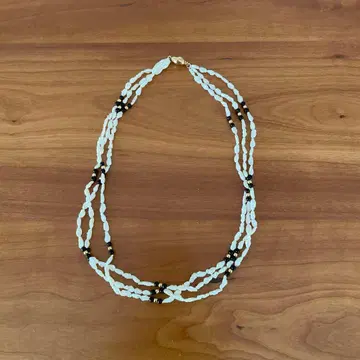 쇼와 레트로 변형 담수 펄? 목걸이