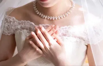 ANNAN WEDDING 펄 목걸이 웨딩 브라이덜