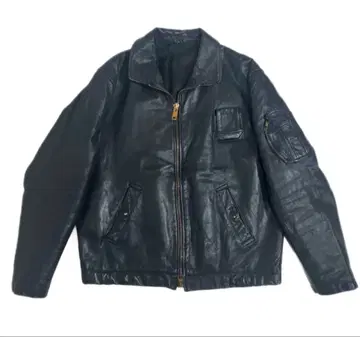 프랑스군 파이롯트 가죽 플라이트 자켓 L 상당 독일군 RAF