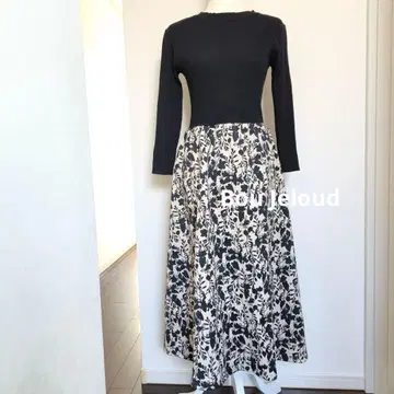 새상품급 Bou Jeloud 부즈루드 니트 도킹 원피스 롱