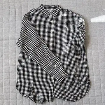 SLOBE iENA 체크 무늬 긴팔 셔츠