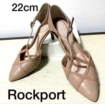 [시착만 한 상품] Rockport 락포트 핑크 베이지 가죽 22cm