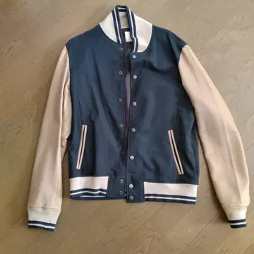 STUDIOUS 점퍼 네이비/베이지