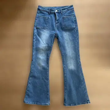 SEU 세미 플레어 데님 팬츠