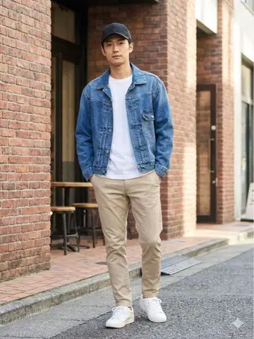 데님 블루 G 재킷 유니클로