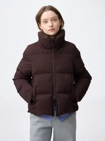 웜 패디드 블루종 38 DARK BROWN