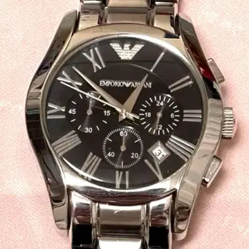 엠포리오 아르마니 남성용 손목시계 블랙
