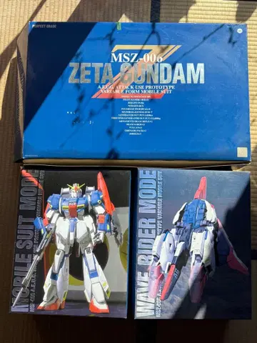 반다이 PG 1/60 MSZ-006 제타 건담 Z 건담
