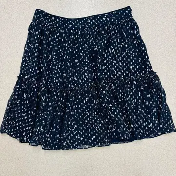 새상품급 케이트 스페이드 별 패턴 미니 스커트 네이비 사이즈 2