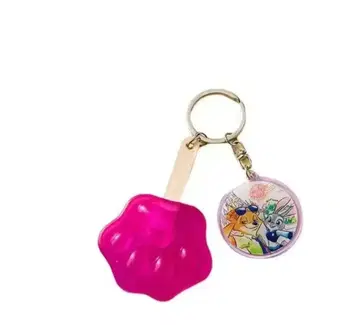 주토피아 캔디 키링