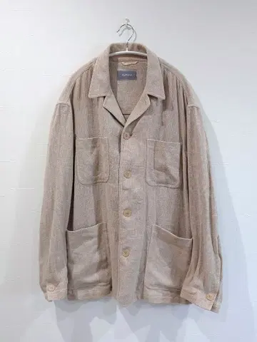 AGNONA 베이지 테일러드 자켓