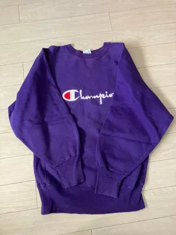 Champion Reverse Weave 트레이닝복 보라색