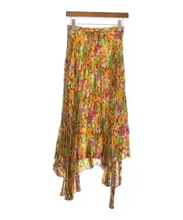 PLAN C 롱 맥시 길이 스커트 여성용