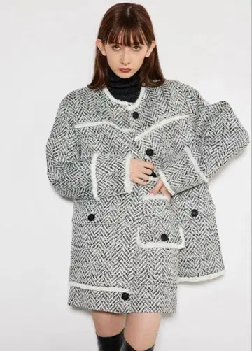 rienda 트위드 셋업