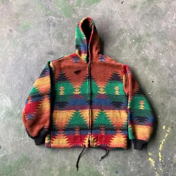 usa제 네이티브 지퍼 후드티 오르테가