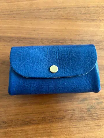 아날로지코 오크 미니 지갑 블루