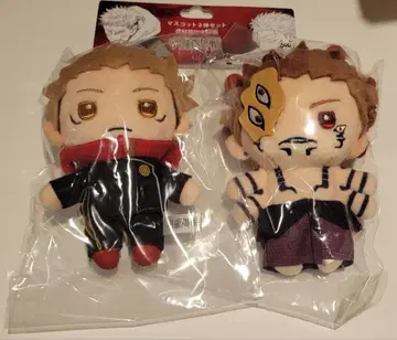 주술회전 마스코트 2체 세트 이타도리 유우지 & 스쿠나 점프샵