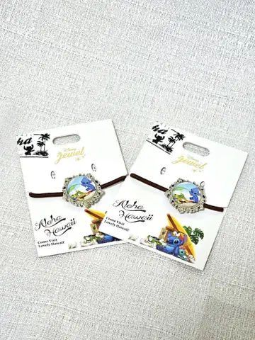 디즈니 스토어 스티치 머리끈 세트 판매