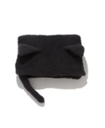 새상품 젤라또피케 고양이 귀 디자인 블랙 스톨