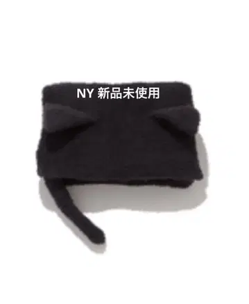 새상품 젤라또피케 고양이 귀 디자인 블랙 스톨