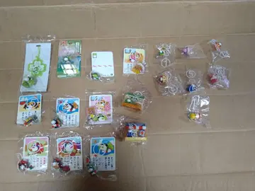 미사용 오차이누 굿즈 묶음 판매 지퍼 마스코트 볼체인