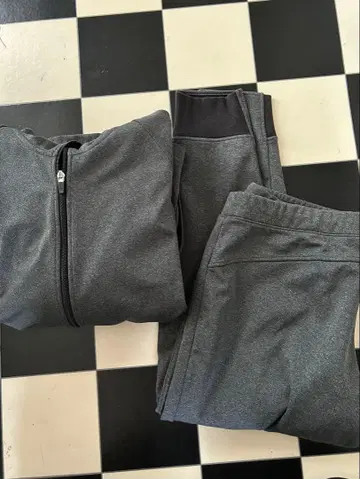 유니클로 블록테크 플리스 셋업