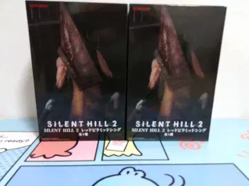 2개 세트 SILENT HILL 2 레드 피라미드 싱 피규어