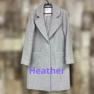 Heather 그레이 체스터 코트