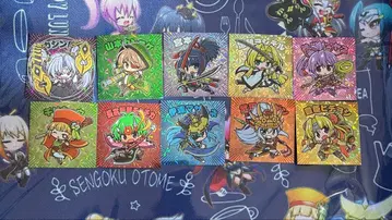 전국 오토메 열쇠 소녀 스티커 10장 세트