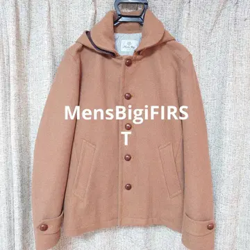 남성용 비기 퍼스트 남성용 코트 브라운