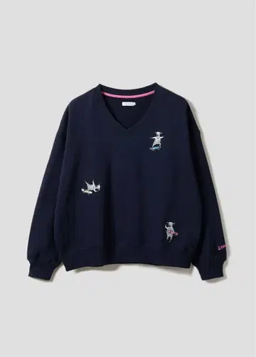 그라니프 라무초프스케이트 V넥 맨투맨 L