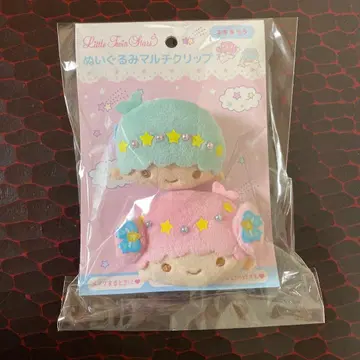 키키라라 리틀트윈스타 봉제 인형 멀티 클립