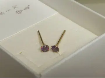 나데시코 스타일 골드 축 루비 3mm