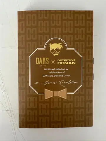 명탐정 코난 DAKS x 명탐정 코난 타월 손수건