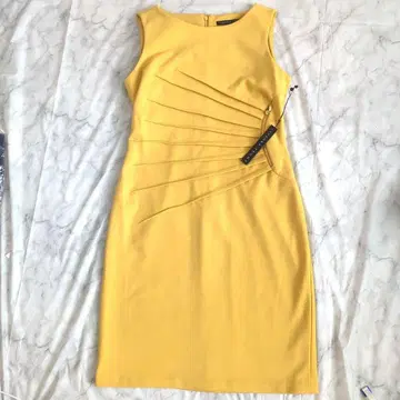 [ 새상품 ] IVANKA TRUMP 사이드 지퍼 원피스 드레스 6 L