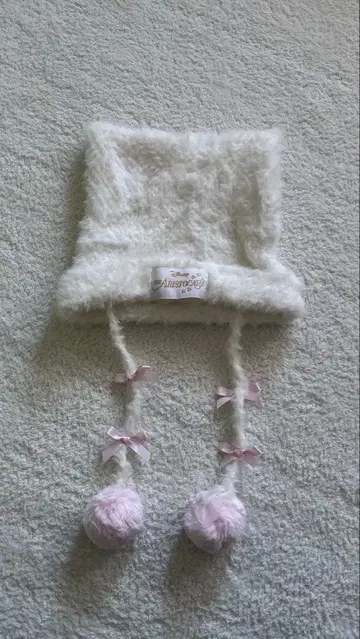 오샤레기 마리 팬 니트캡 모자 디즈니