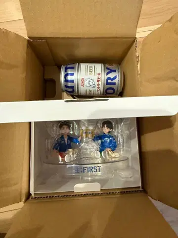 산토리 생맥주 JUNON & LEO 디자인 피규어 BE:FIRST