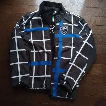 이탈리아 국기 택 포함 스포츠 자켓 리버서블