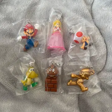 슈퍼 마리오 메지루시 액세서리 2 가챠 6개 세트 시크릿