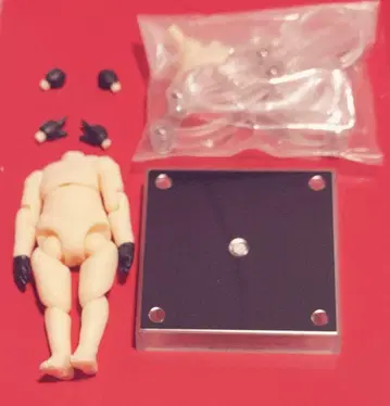 장난감 병정 카리온 넨도로이드돌 바디 가동식 지지대 세트 받침대