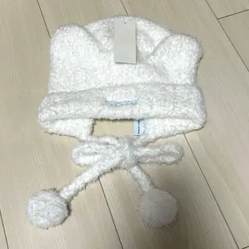 Whinny 쿠마키치 나리키리 프린스 니트 모자