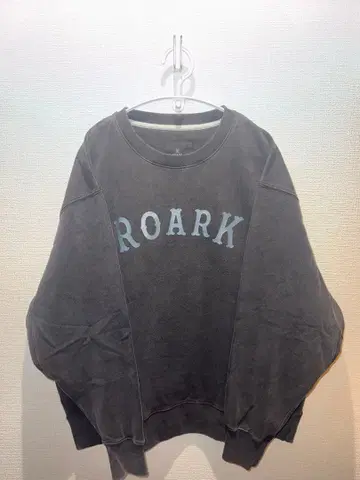 ROARK 맨투맨 워시 가공 헤비웨이트 12.5oz