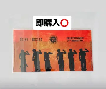 RIIZE SM 30주년 선물 클리어 홀더